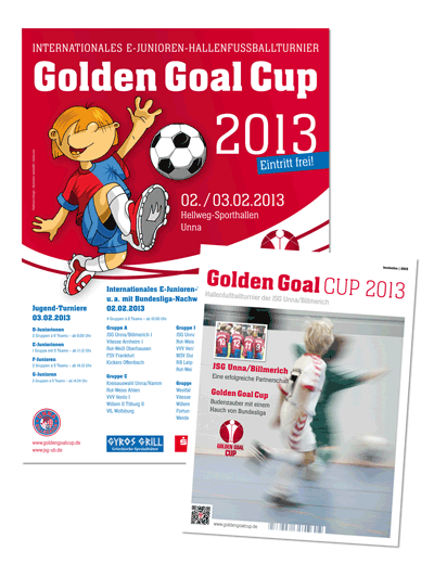Plakat und Magazin zum GGC 2013