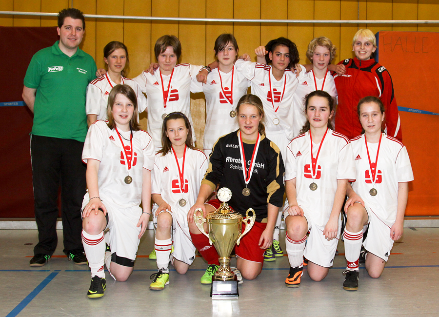 Westfalenmeister 2014: Die U14-Juniorinnen des Kreises Bielefeld